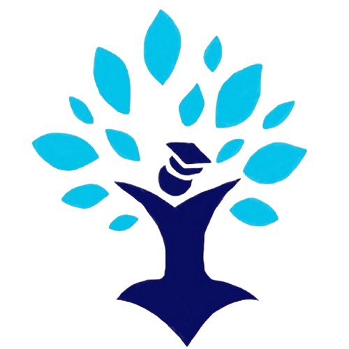 Job Vacancy Result logo, stylized letters JVR in blue and black